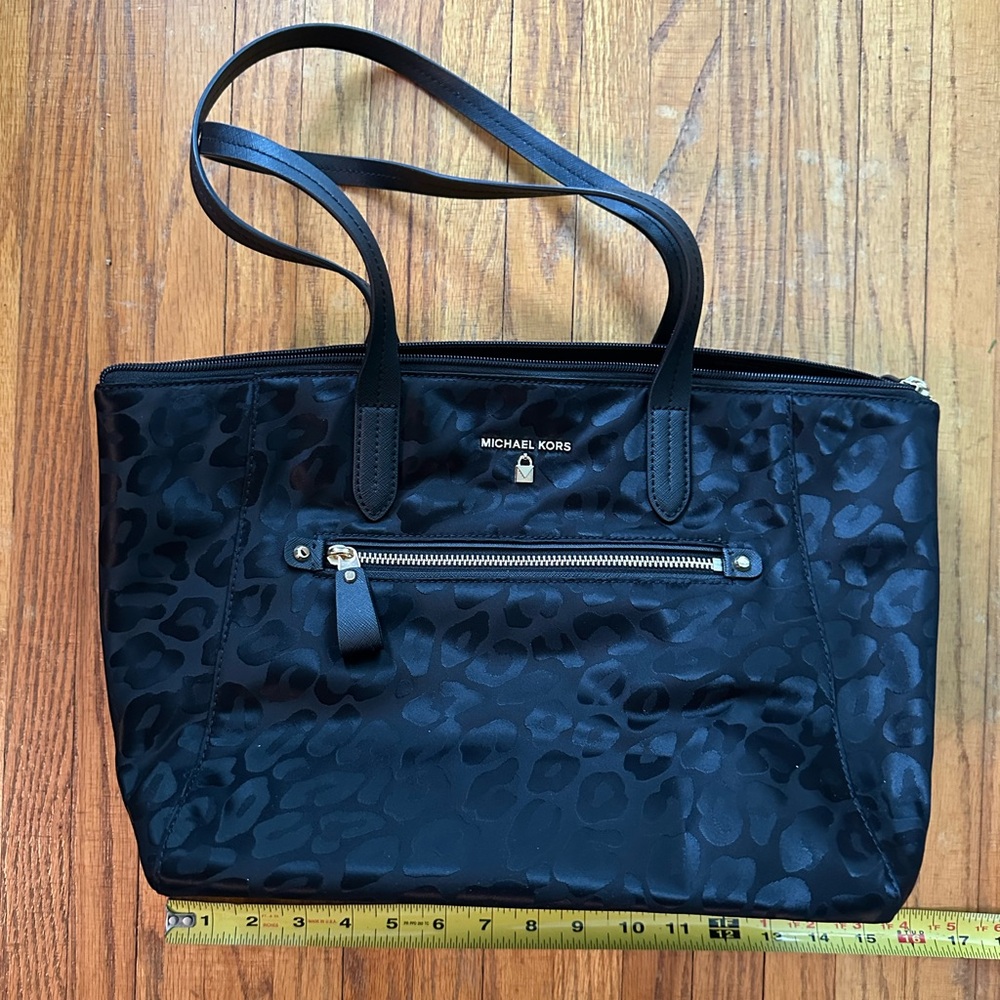 Michael Kors Black Leopard Print Women's Bag